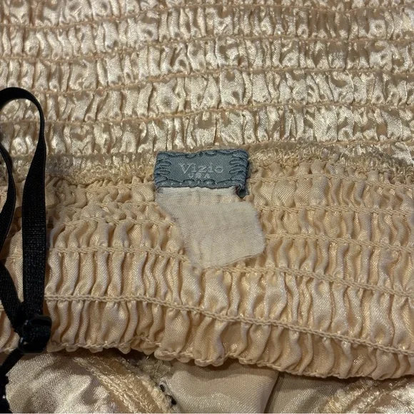 Vizio Black and Gold Lace Camisole - Picture 3 of 3